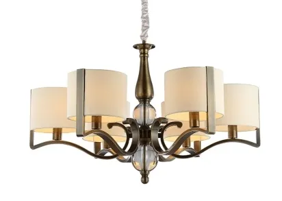 Люстра NEWPORT 31305+1/C black brass