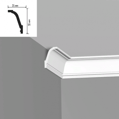 IC 35/55 SC Плинтус потолочный  