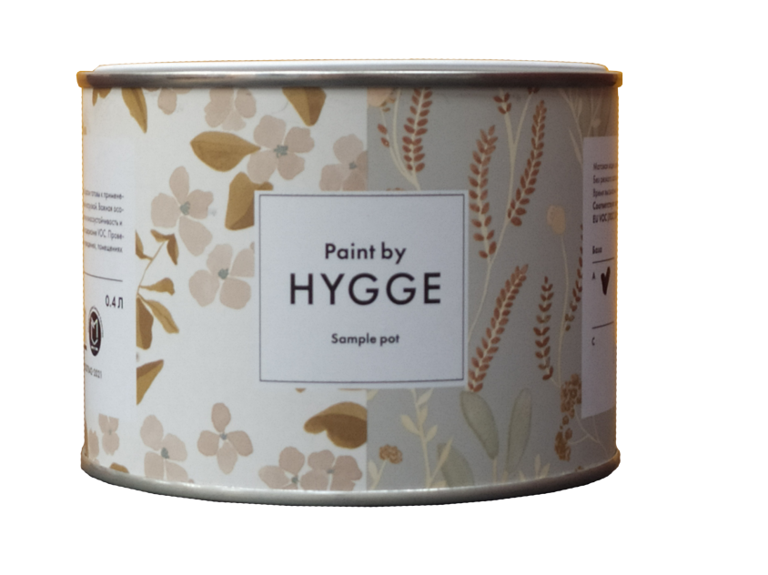 Краска Hygge Fleurs база А,C 0.4 л.